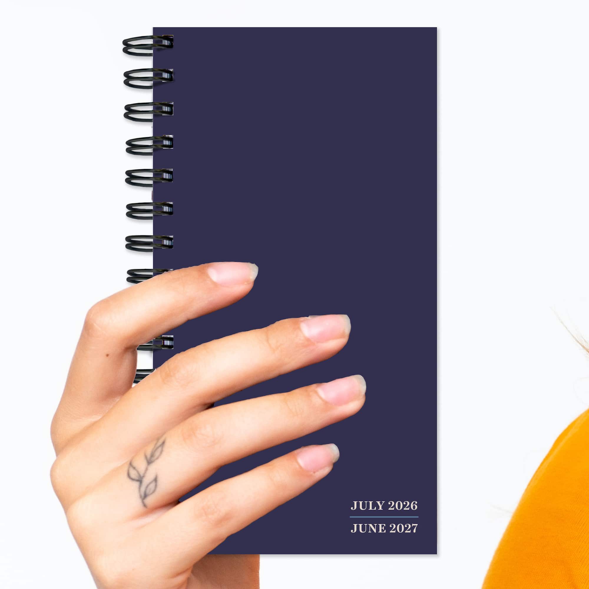 TF Publishing Midnight Purple Small 2026-27 Weekly Monthly Planner